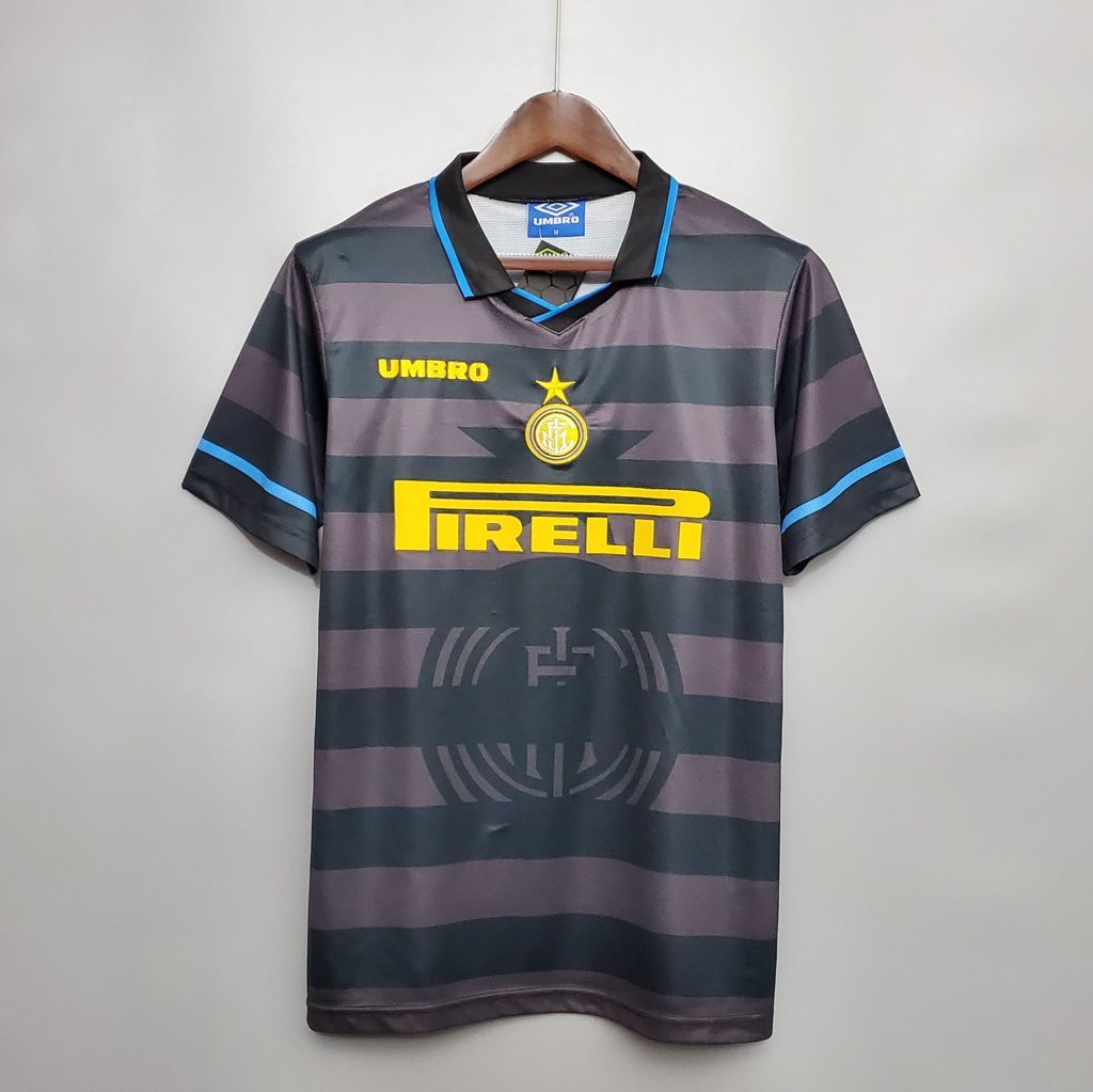 97 98 Inter Milan 3rd Kit Retro BATFAMILYSHOP