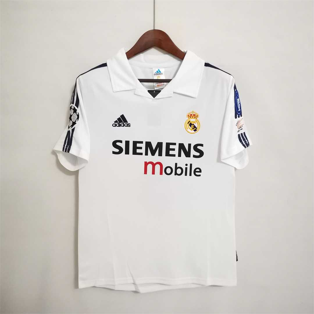 Real madrid jersey deals 2002