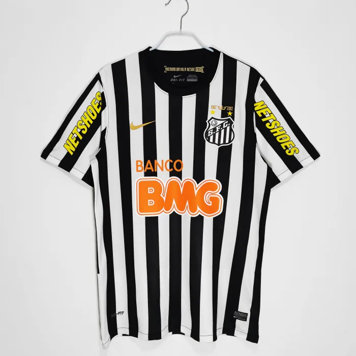 12 13 Santos FC Away Kit Retro BATFAMILYSHOP