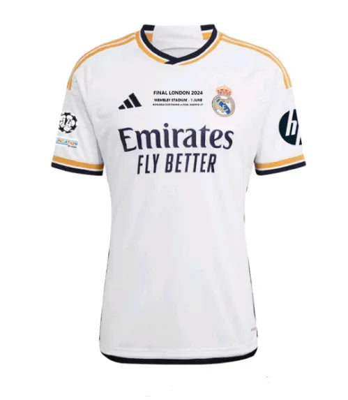 Real Madrid 2023/2024 home shirt UCL final version