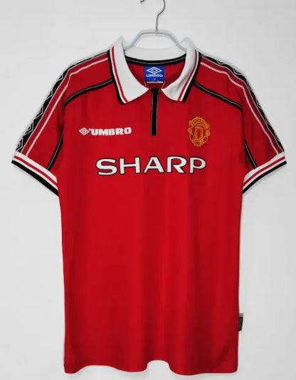 Manchester United 1998/1999 home retro shirt