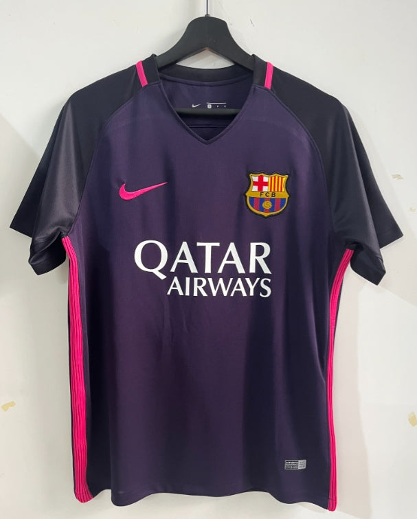 16/17 FC Barcelona Away Kit Retro