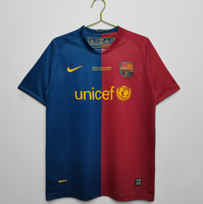 Barcelona 2008/2009 home shirt UCL FINAL