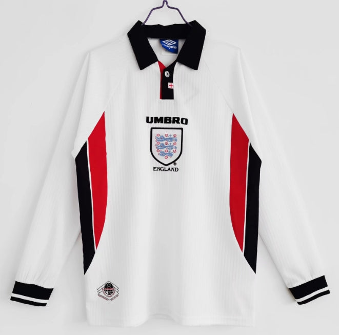 1998 England home Kit Retro (long sleeve)