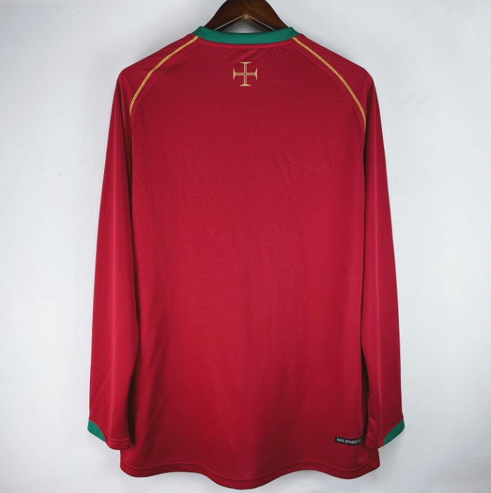 2006 Portugal Home Kit Retro (long sleeve)