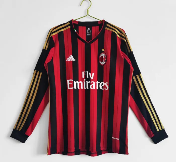 AC Milan 2013/2014 home retro shirt (long sleeve)