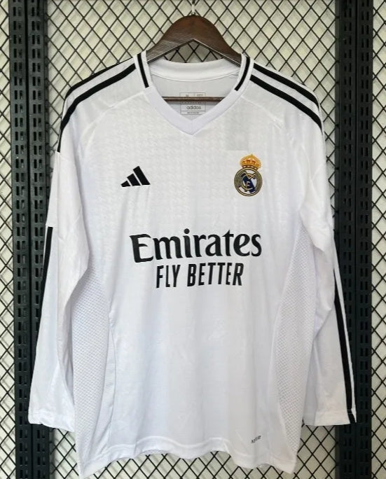 Real Madrid 2024/2025 home shirt (long sleeve)