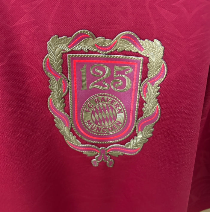 Bayern 2024/2025 125th Anniversary Commemoration shirt