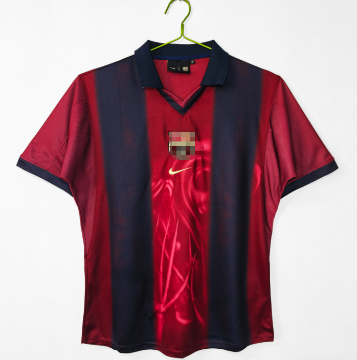 Barcelona 2001/2002 home retro special shirt