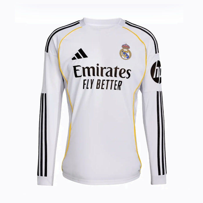 Real Madrid 2025/2026 home shirt (long sleeve)