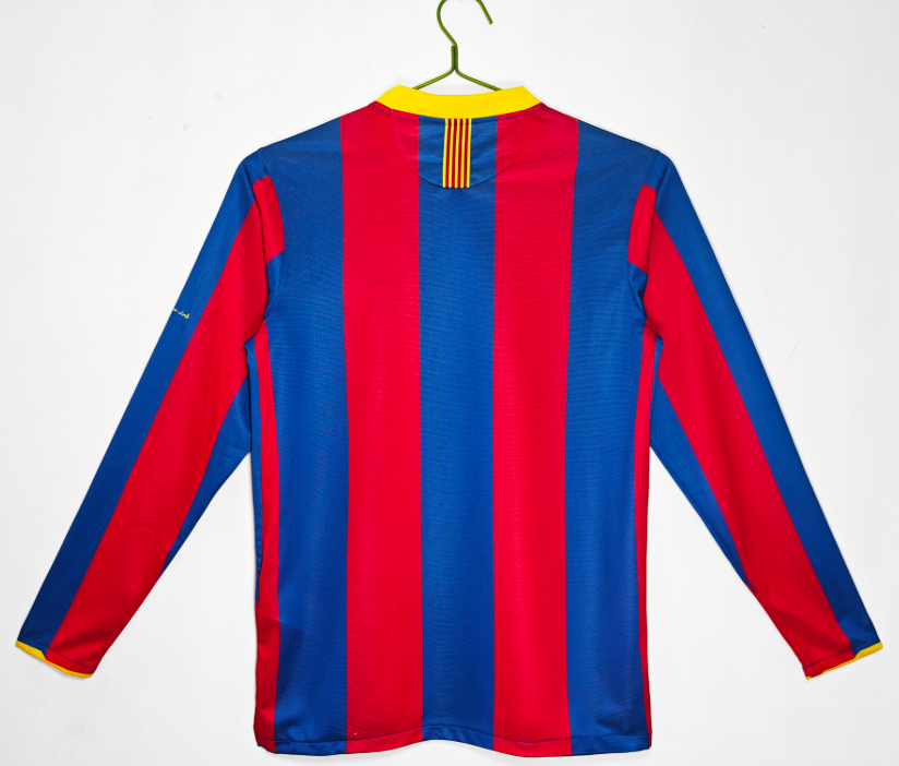 Barcelona 2010/2011 home shirt (long sleeve)