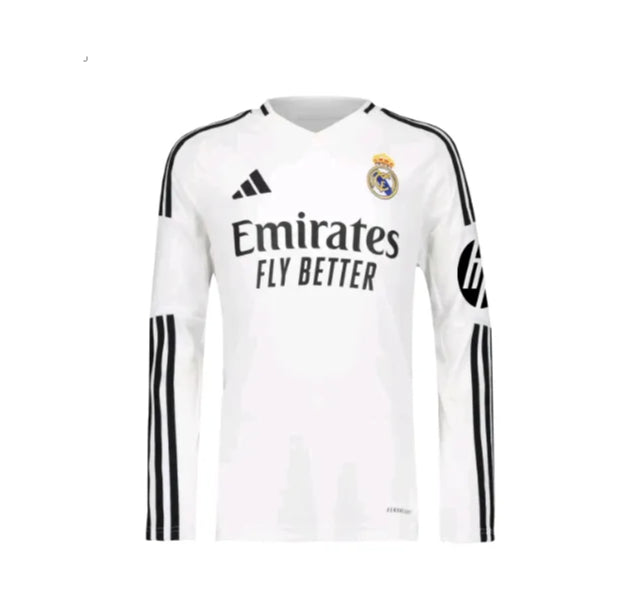 Real Madrid 2024/2025 home shirt (long sleeve)