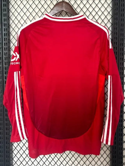 Manchester United 2024/2025 home shirt long-sleeve