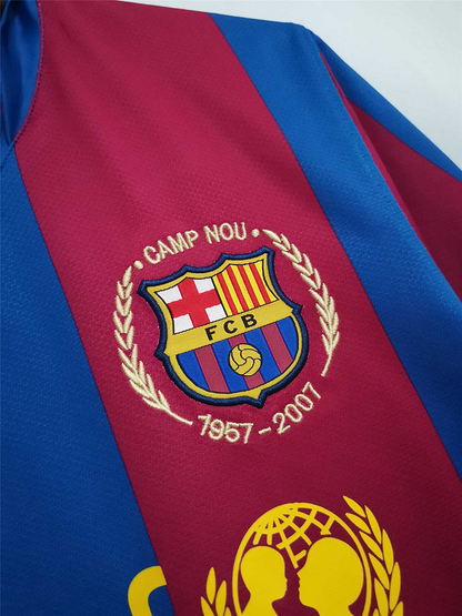 07/08 Barcelona Home Kit Retro