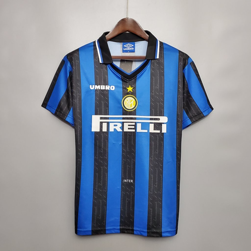97/98 Inter Milan Home Kit Retro – BATFAMILYSHOP