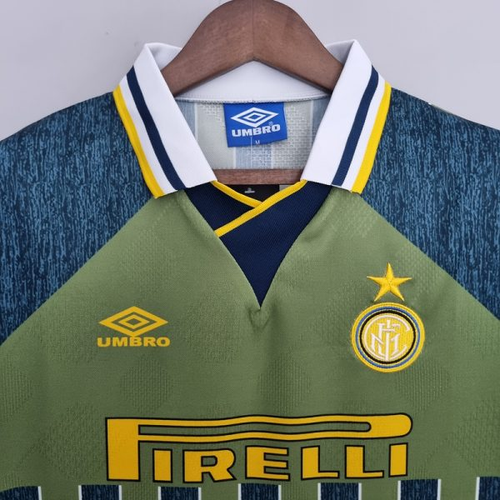 95/96 Inter Milan Away Kit Retro – BATFAMILYSHOP