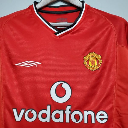 00/01 Manchester United Home Kit Retro