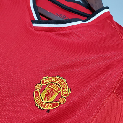00/01 Manchester United Home Kit Retro