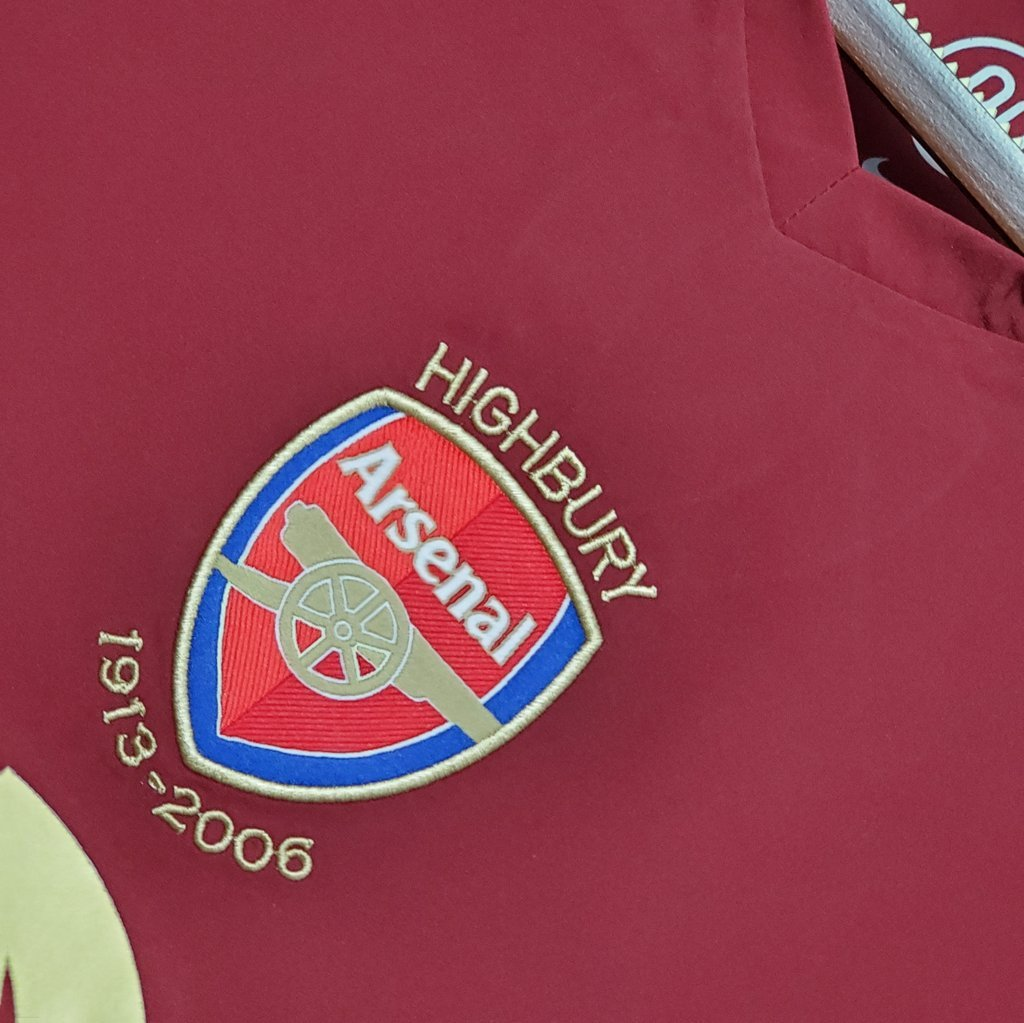 Retro Arsenal Home Football Shirt 05/06