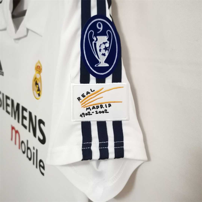 Real madrid 2002 jersey sales