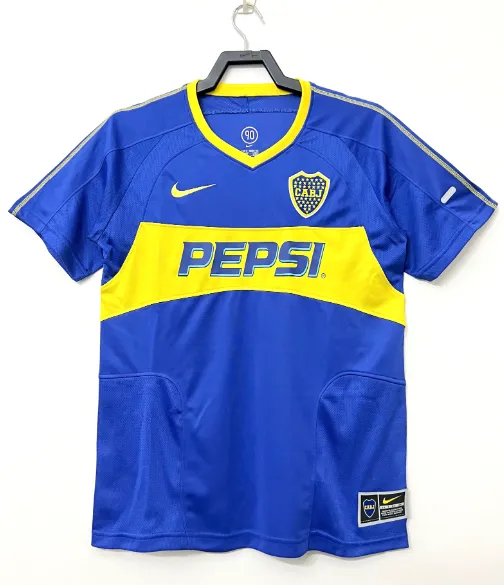 03/04 Boca Juniors Retro Home Kit