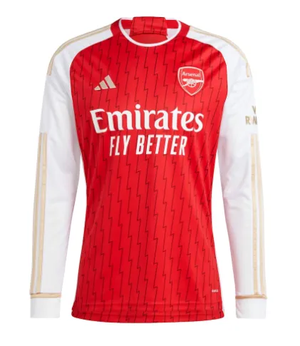 23/24 Arsenal Home Kit Long Sleeve
