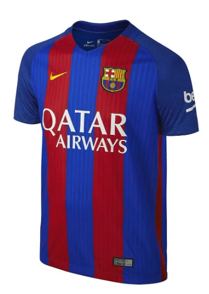 16/17 FC Barcelona Home Kit Retro