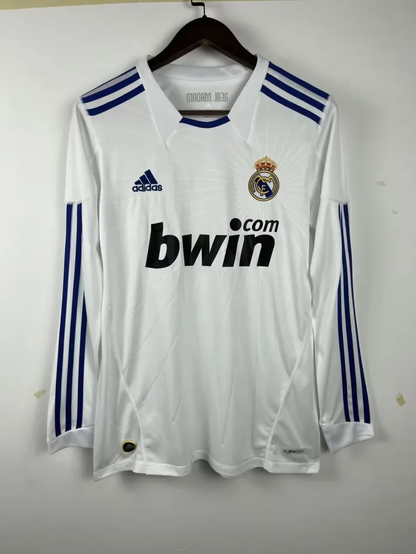 10/11 Real Madrid Home Kit (Long Sleeve)