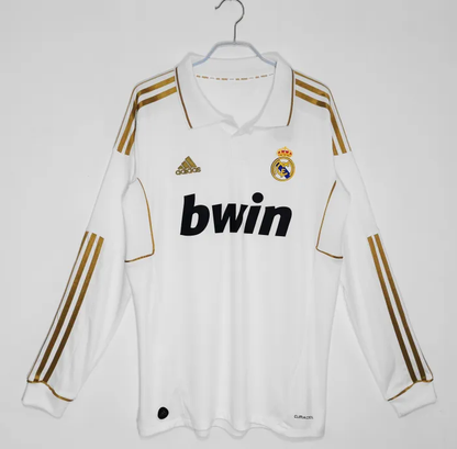 11/12 Real Madrid Home Kit (Long Sleeve)