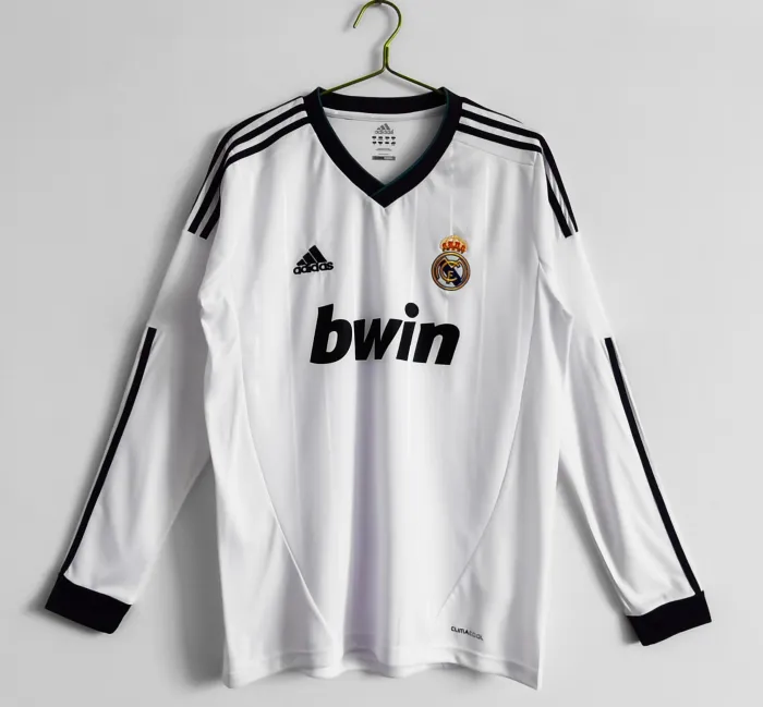 12/13 Real Madrid Home Kit (Long Sleeve)