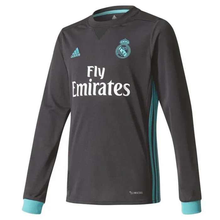 17/18 Real Madrid Away Kit (Long Sleeve)