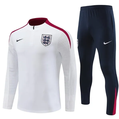 24' England Tracksuit White