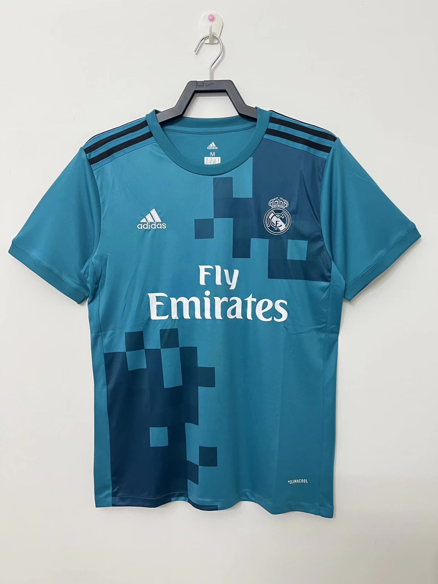 Real Madrid 17/18 UCL Retro Home Shirt Jersey- Ronaldo 7 Printing Available