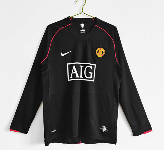 07/08 Manchester United Away Kit (LONG SLEEVE)