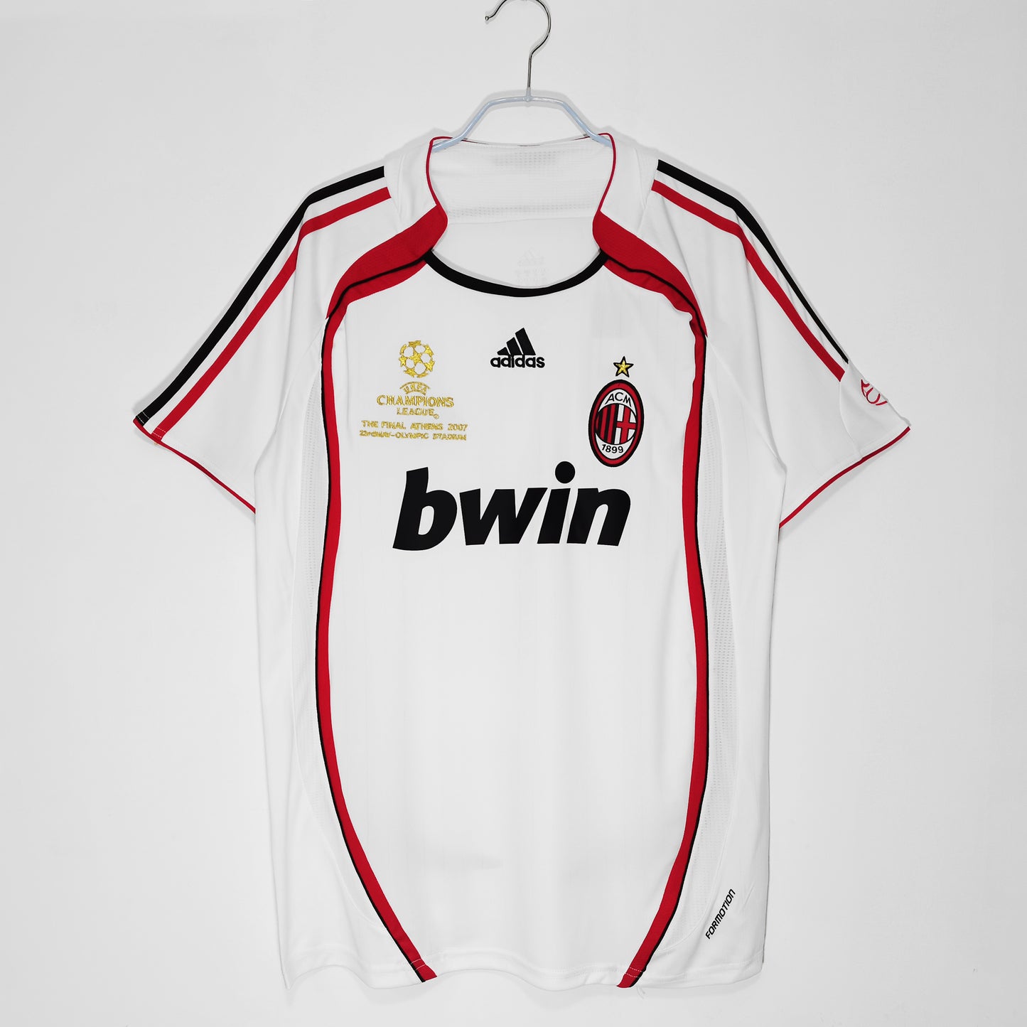 AC Milan Away 06 07 Season Retro Long Sleeve Jersey.