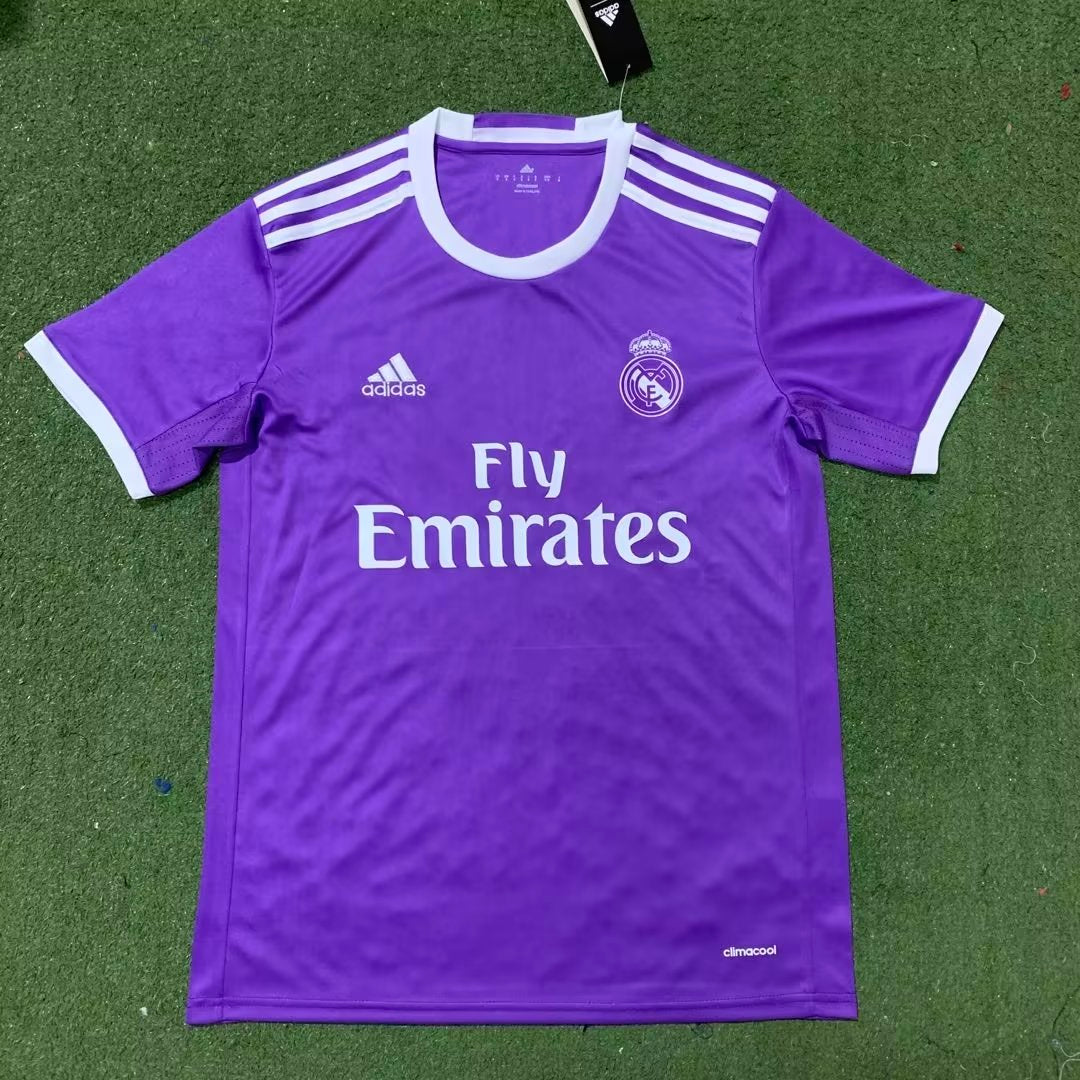 Real madrid store purple shirt