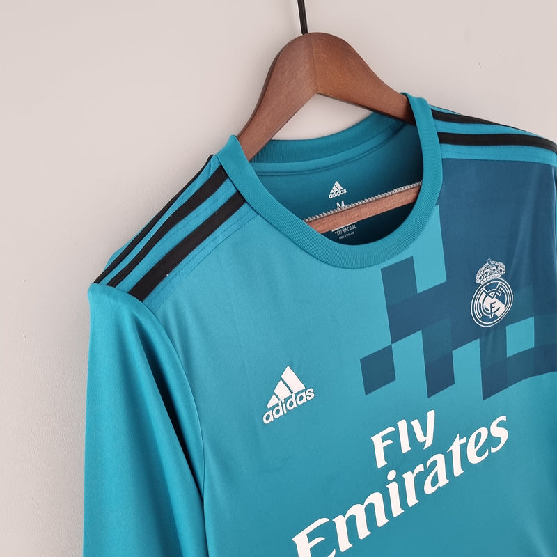 Real madrid blue jersey cheap long sleeve