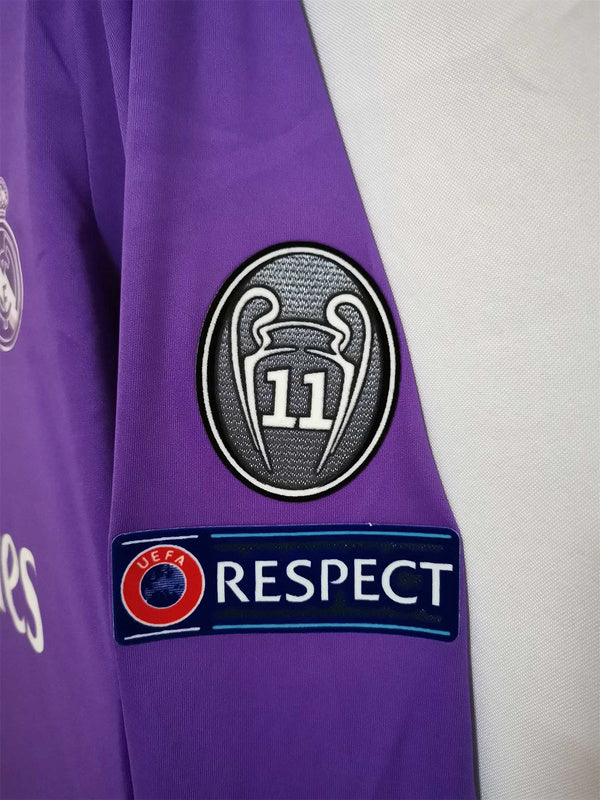 Real Madrid Jersey 17-18 UEFA Champions League and FIFA Patches