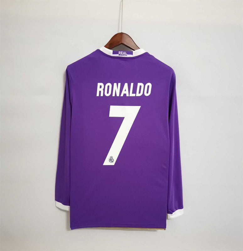 Ronaldo 7 Retro Manchester United Long Sleeve Men's Soccer Jersey CLEARANCE  please Look at Description to Select Correct Size -  Israel