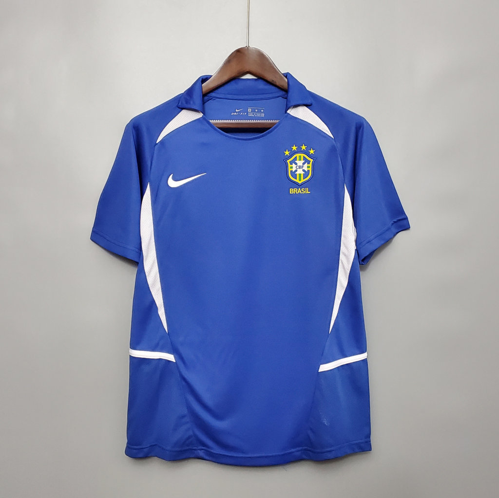 2002 Brazil Away Kit Retro