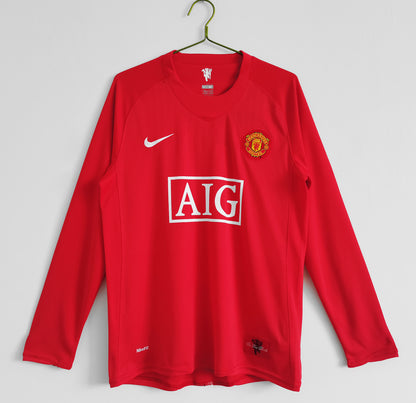 07/08 Manchester United Home kit( LONG SLEEVE)